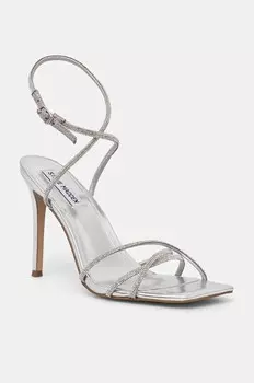 Сандалии Steve Madden Slayed, серебряный