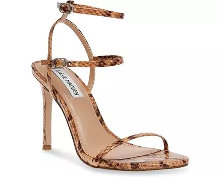 Сандалии Steve Madden Theresa Heeled, цвет Tan Snake