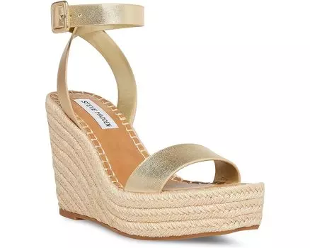 Сандалии Steve Madden Upstage Wedge, цвет Gold Leather