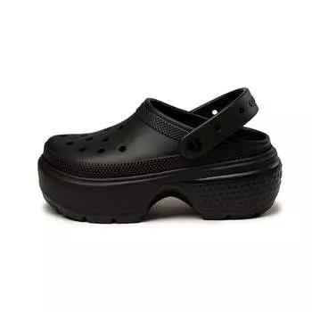 Сандалии Stomp Clog Crocs, черный