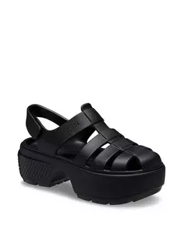 Сандалии Stomp Fisherman Crocs, черный