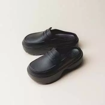 Сандалии Stomp Loafer Crocs, черный
