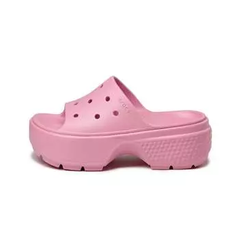 Сандалии Stomp Slide Crocs, розовый