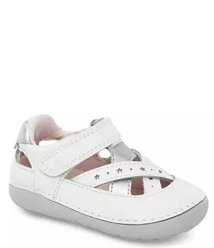 Сандалии Stride Rite Girls' Kiki 2.0 Soft Motion Fisherman (для младенцев), белый