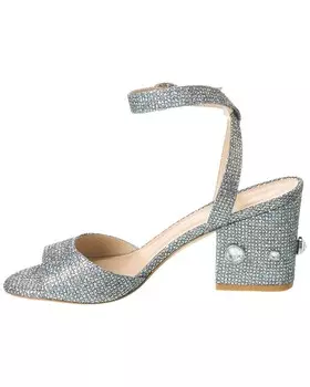 Сандалии Stuart Weitzman Allshine 75 Block, серебро