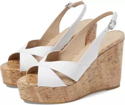 Сандалии Stuart Weitzman Carmen Wedge, белый