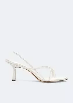 Сандалии Studio Amelia Flip Flop 75 Heel, белый