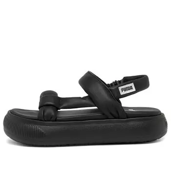 Сандалии suede mayu nimbus Puma, черный