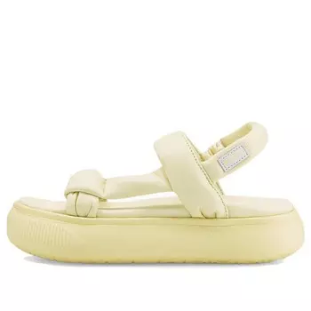 Сандалии suede mayu summer 'anise flower' Puma, желтый