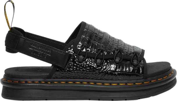 Сандалии Suicoke x MURA Croco, черный