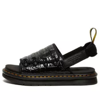 Сандалии suicoke x mura 'croco' Dr. Martens, черный