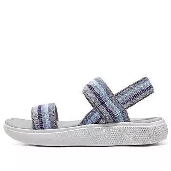 Сандалии summer skipper 'grey blue' Skechers, серый
