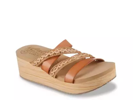 Сандалии Summers Wedge Skechers, Tan
