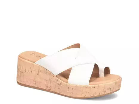 Сандалии Sunny Wedge Sandal B.O.C. Born Concept, белый