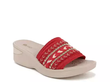 Сандалии Sunshine Wedge Sandal Bzees, красный