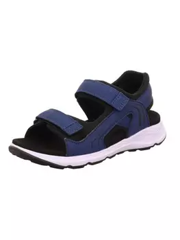 Сандалии superfit, цвет blau/schwarz