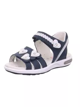 Сандалии superfit, цвет blau/silber