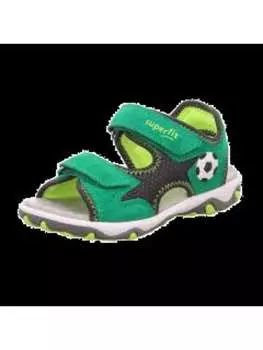Сандалии superfit Jungen Sandalen, зеленый