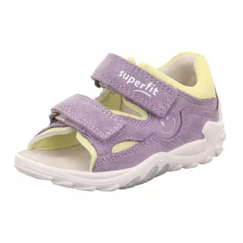 Сандалии superfit Lauflern FLOW, цвет Lila/Gelb