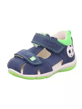 Сандалии superfit Lauflernsandale FREDDY, цвет Blau/Hellgrn