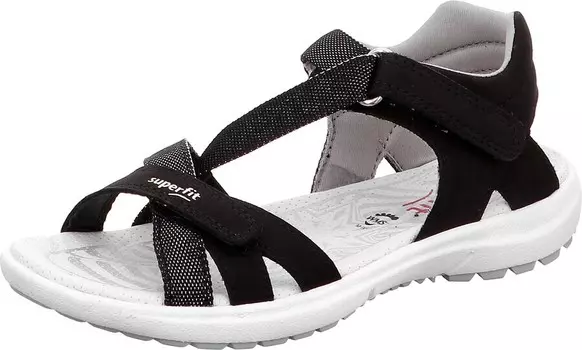 Сандалии SUPERFIT Sandals Rainbow, черный