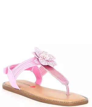 Сандалии T-Macee со стразами Steve Madden для девочек (для младенцев), розовый