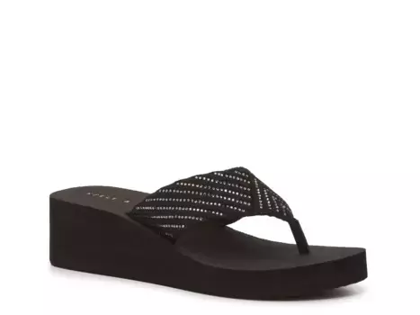 Сандалии Tacie Wedge Sandal Kelly & Katie, черный