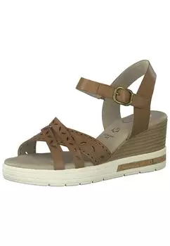 Сандалии Tamaris, коньячный