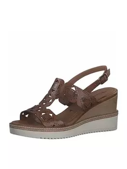 Сандалии Tamaris, коричневый