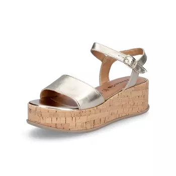 Сандалии Tamaris Plateau Sandalette, цвет Gold Metallic