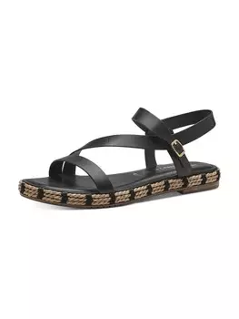Сандалии Tamaris Strap Sandals, черный
