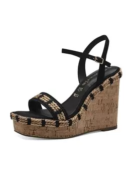 Сандалии Tamaris Strap Sandals, черный