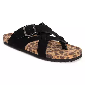 Сандалии Tanner Terra Turf Footbed Muk Luks, черный
