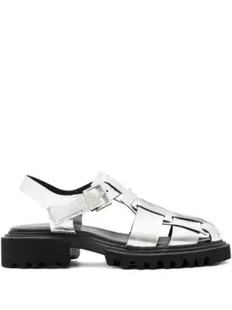 Сандалии Tess Chunky AllSaints, серебяный