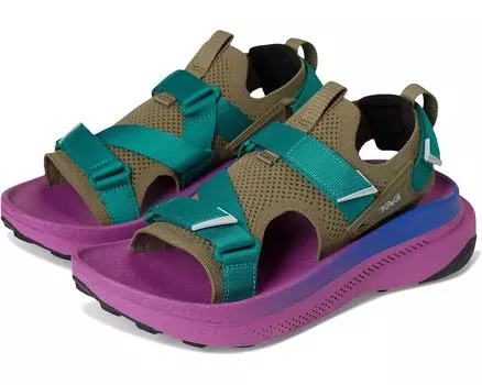 Сандалии Teva Aventrail Shoe, цвет Burnt Olive/Vivid Violet 1