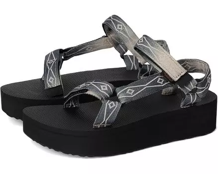 Сандалии Teva Flatform Universal Sunscape, цвет Waterles Black/Cream