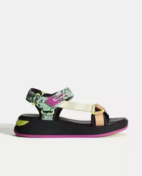 Сандалии Teva Island Tenos Flat Hoff, зеленый