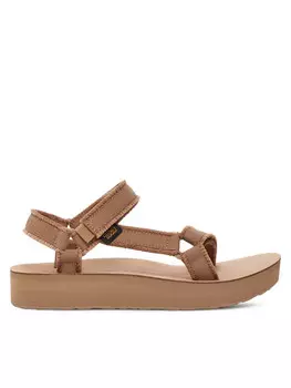 Сандалии Teva, коричневый