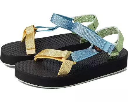 Сандалии Teva Midform Universal Metallic, цвет Blue Metallic Multi