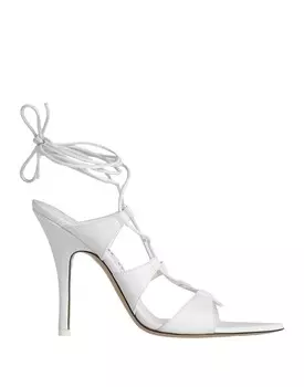 Сандалии The Attico, белый