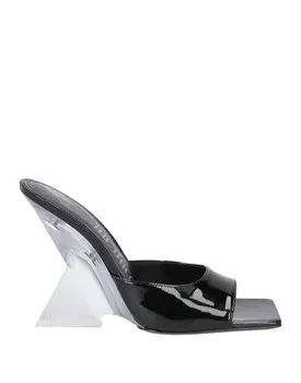 Сандалии The Attico, черный