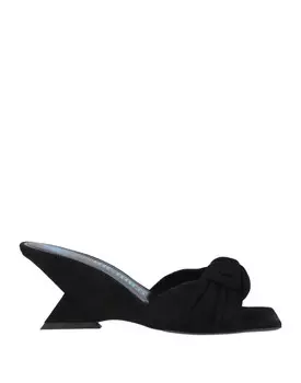 Сандалии The Attico, черный