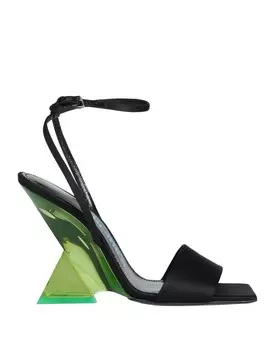 Сандалии The Attico, черный