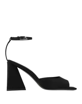 Сандалии The Attico, черный