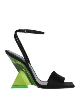 Сандалии The Attico, черный