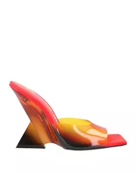 Сандалии The Attico, горчичный