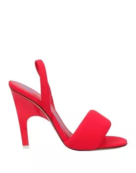 Сандалии The Attico, красный