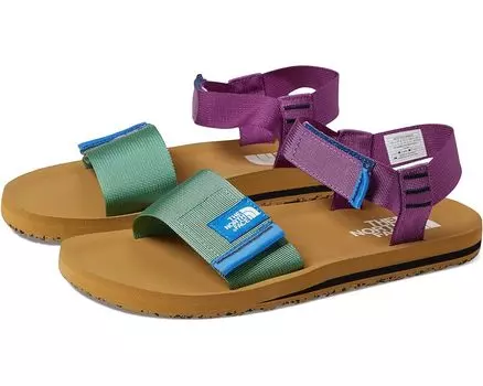 Сандалии The North Face Skeena, цвет Deep Grass Green/Utility Brown