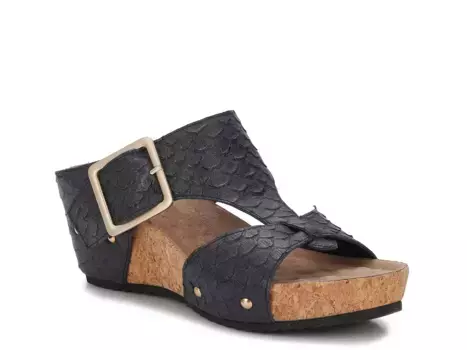 Сандалии Thea Wedge Sandal Ros Hommerson, черный