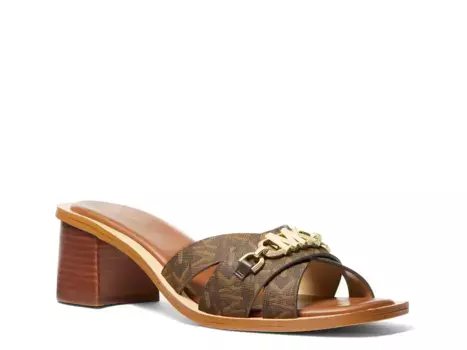 Сандалии Tiffanie Sandal Michael Michael Kors, темно-коричневый
